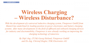 Wireless Charging - Induktive Ladesysteme